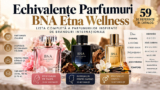 Parfumuri BNA Etna Wellness: echivalențe cu parfumuri internaționale celebre